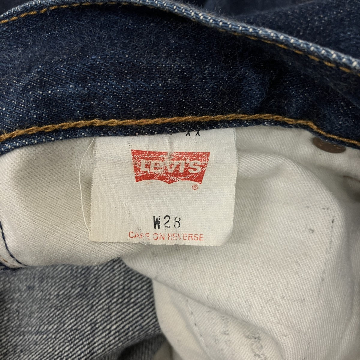 LEVI’S 502復刻 ボタン裏J09デニムパンツ 古着・中古-8枚目のアイテム画像