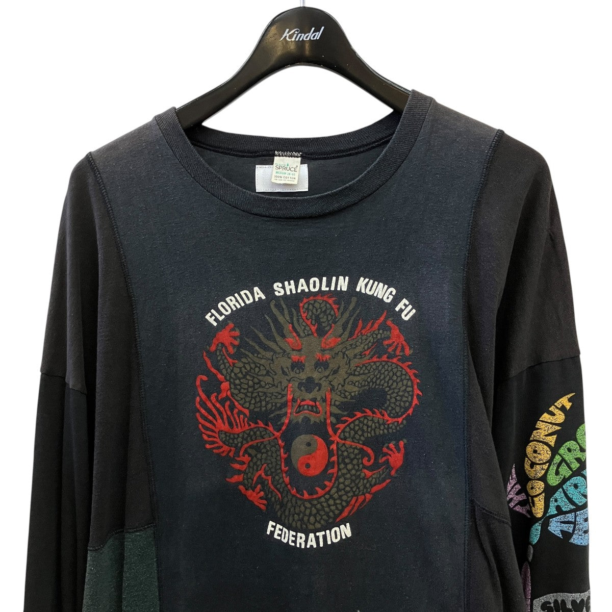 CHANGES 再構築ロングスリーブTシャツ 古着・中古-3枚目のアイテム画像