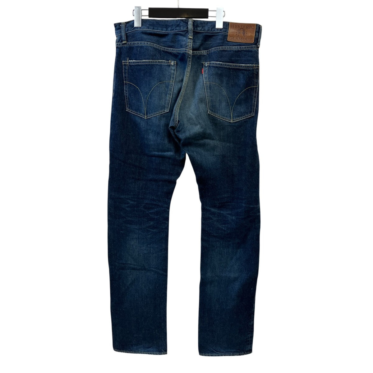 Hysteric Glamour RW CLASH加工デニムスリムストレートパンツ02191AP20 古着・中古-2枚目のアイテム画像