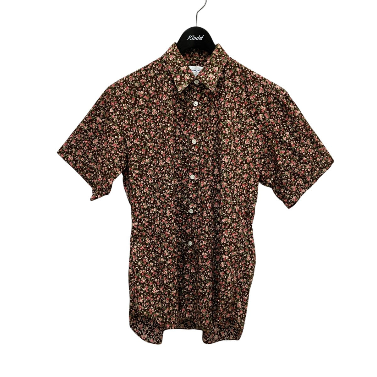 COMME des GARCONS SHIRT 花柄半袖シャツS16062-X 古着・中古-1枚目のアイテム画像