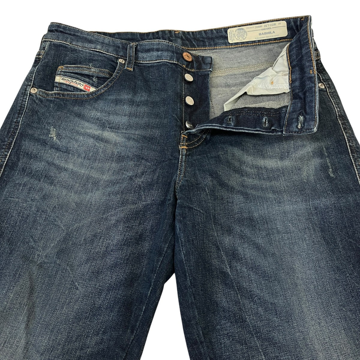 DIESEL 00s Y2K Archiveデニムパンツ 古着・中古-3枚目のアイテム画像