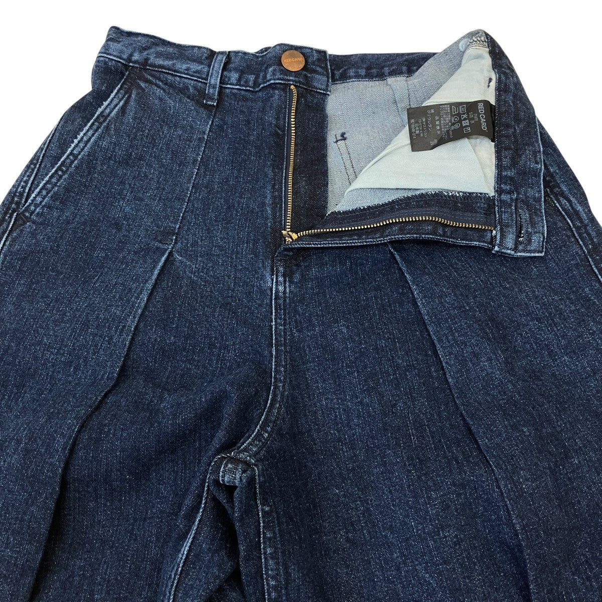RED CARD ワイドデニムパンツ71472 古着・中古-3枚目のアイテム画像