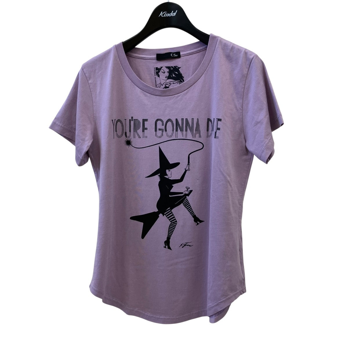 Hysteric Glamour NIAGARA DETROIT半袖Tシャツ05223CT01 古着・中古-1枚目のアイテム画像