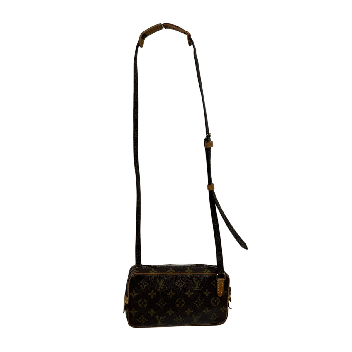 LOUIS VUITTON マルリーバンドリエールモノグラムショルダーポーチM51828 古着・中古-1枚目のアイテム画像