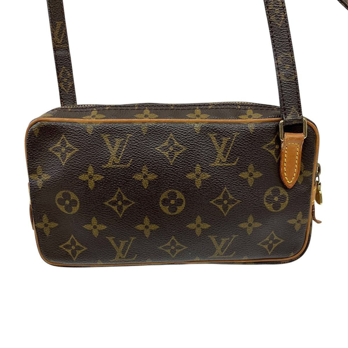 LOUIS VUITTON マルリーバンドリエールモノグラムショルダーポーチM51828 古着・中古-4枚目のアイテム画像