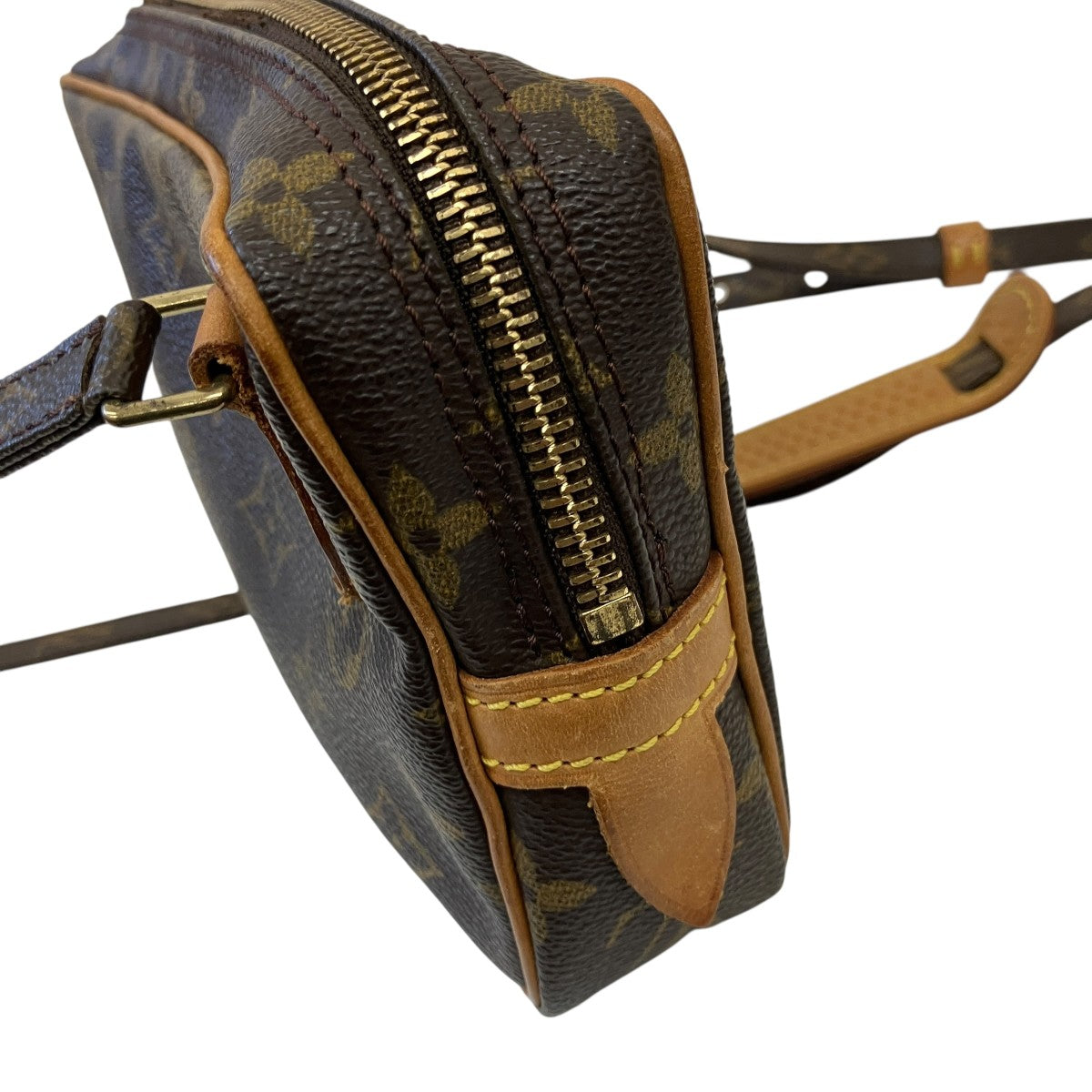 LOUIS VUITTON マルリーバンドリエールモノグラムショルダーポーチM51828 古着・中古-8枚目のアイテム画像