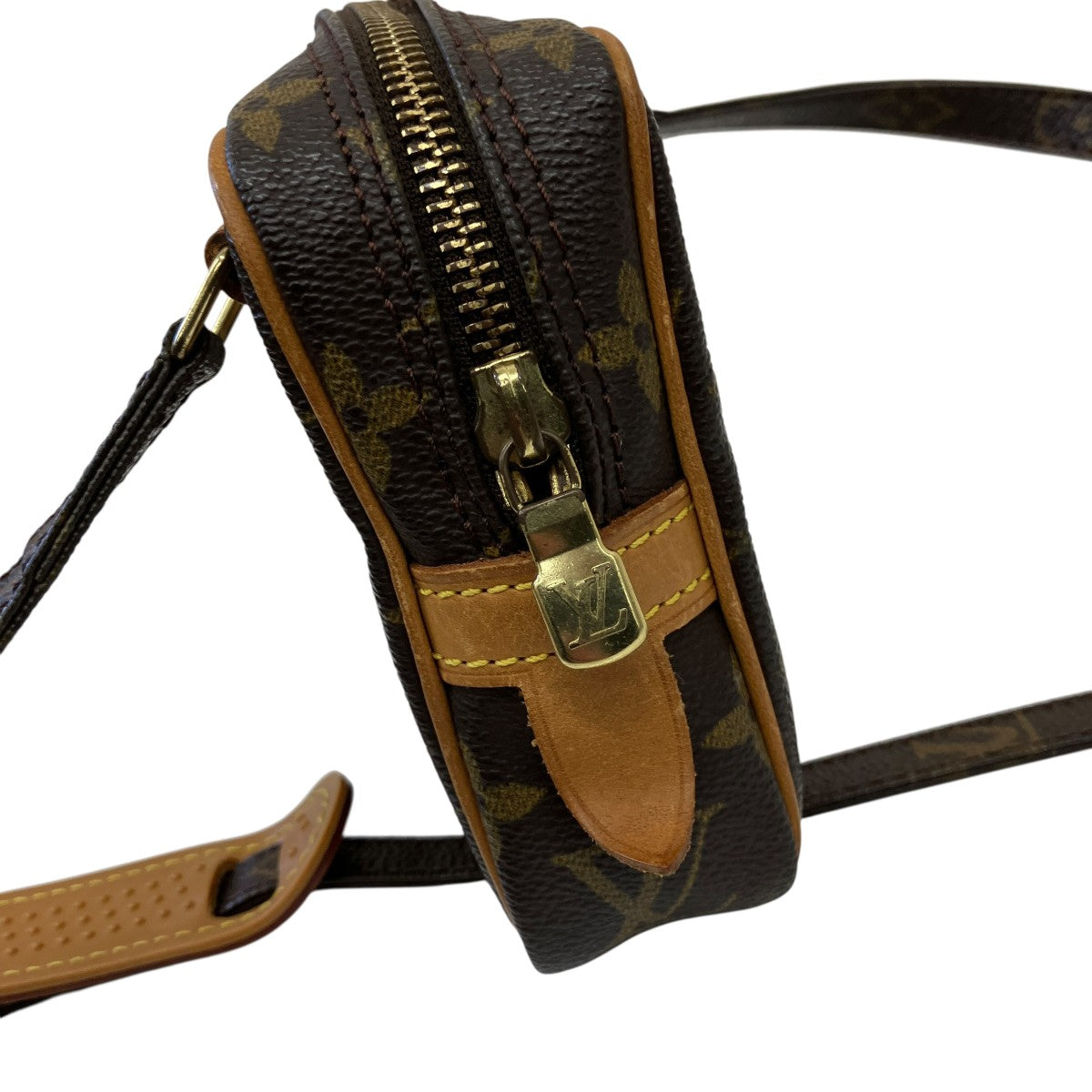 LOUIS VUITTON マルリーバンドリエールモノグラムショルダーポーチM51828 古着・中古-9枚目のアイテム画像