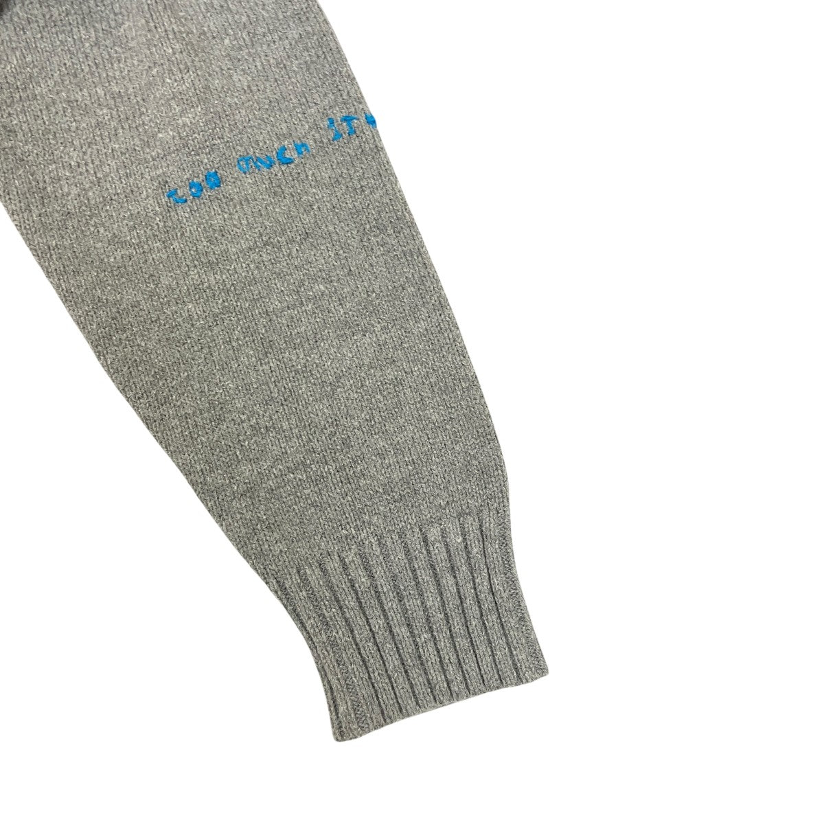 Life Word Embroidery Knit Cardigan刺繍カーディガン21232365306
