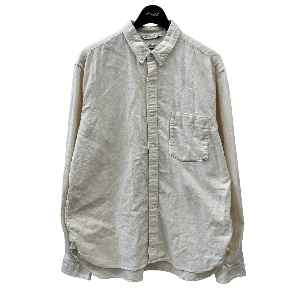 NANGA レギュラーカラーシャツ 古着・中古-1枚目のアイテム画像