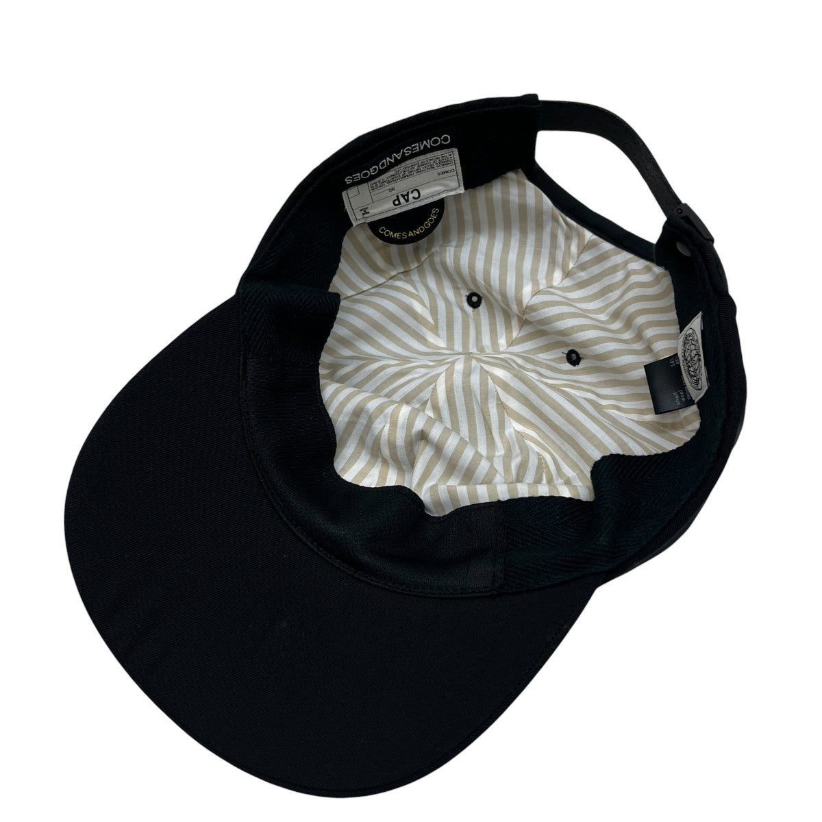 COMES AND GOES COOPERSTOWN BALL CAPキャップ 古着・中古-4枚目のアイテム画像