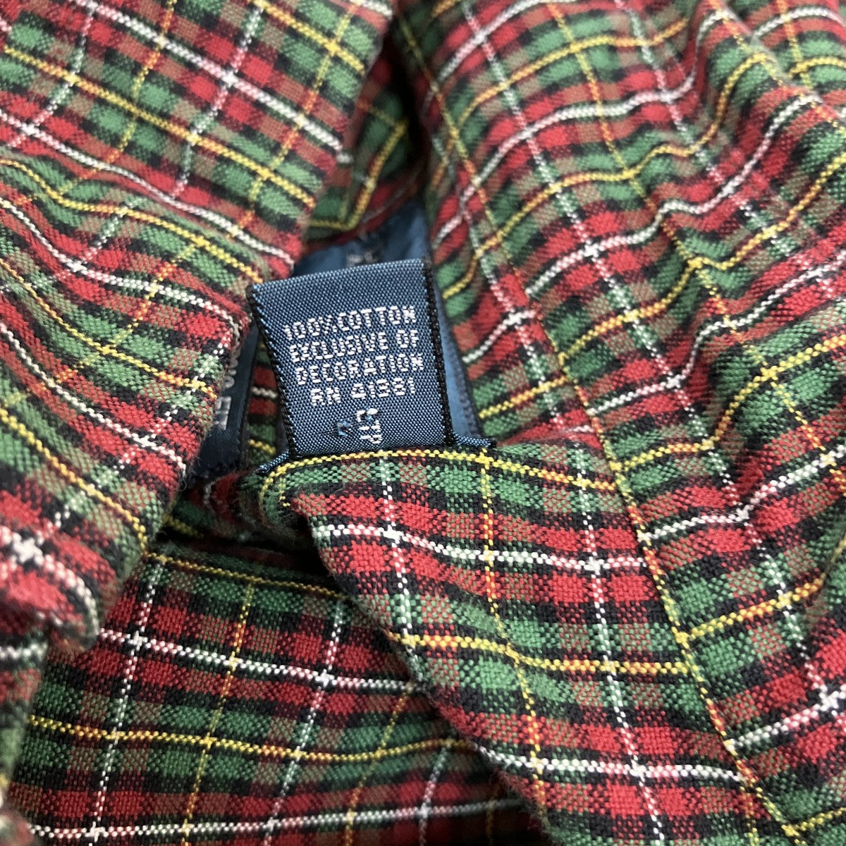 RALPH LAUREN チェックボタンダウンシャツ 古着・中古-7枚目のアイテム画像