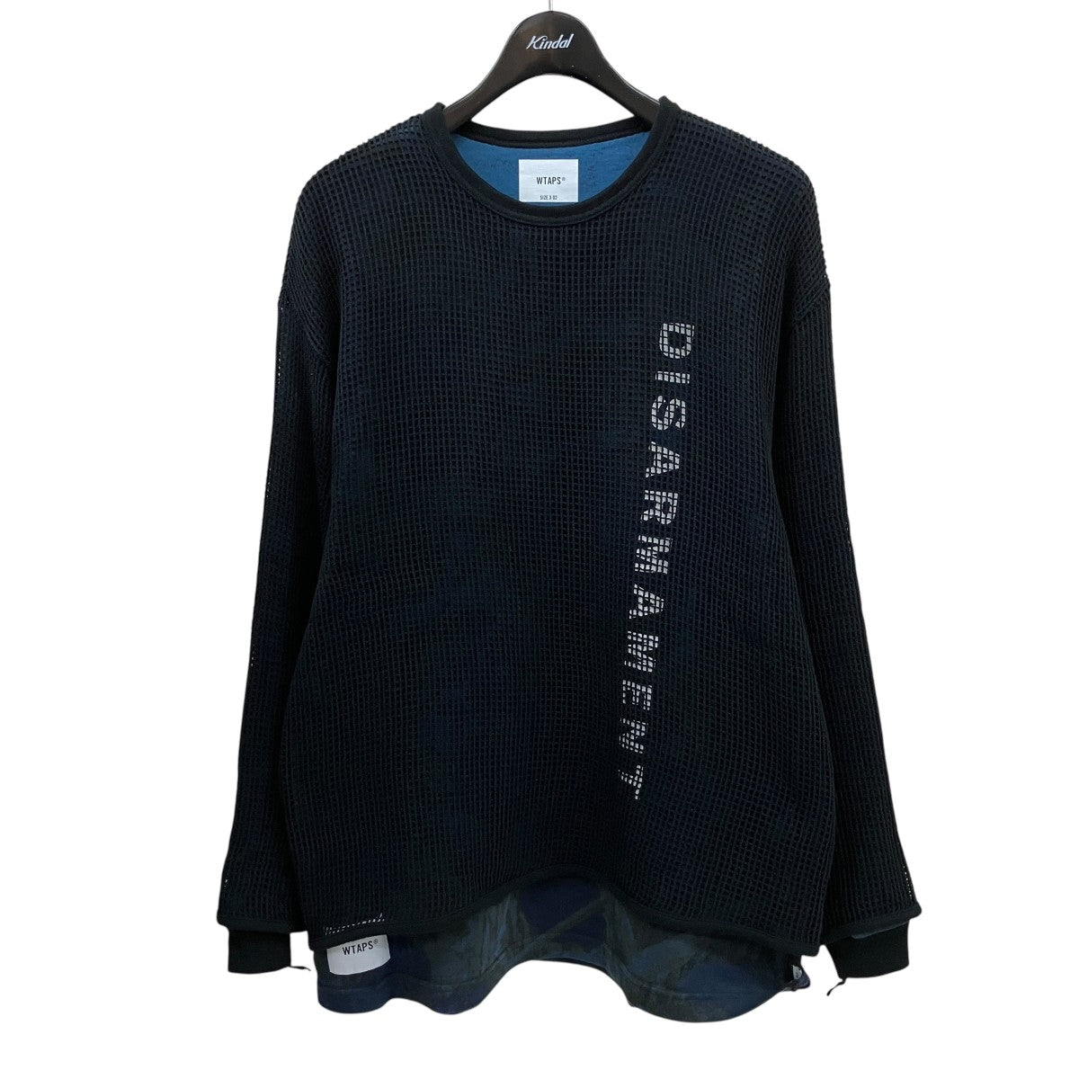 WTAPS GHILL LS COTTONメッシュレイヤードカットソー252ATDT-CSM13 古着・中古-1枚目のアイテム画像