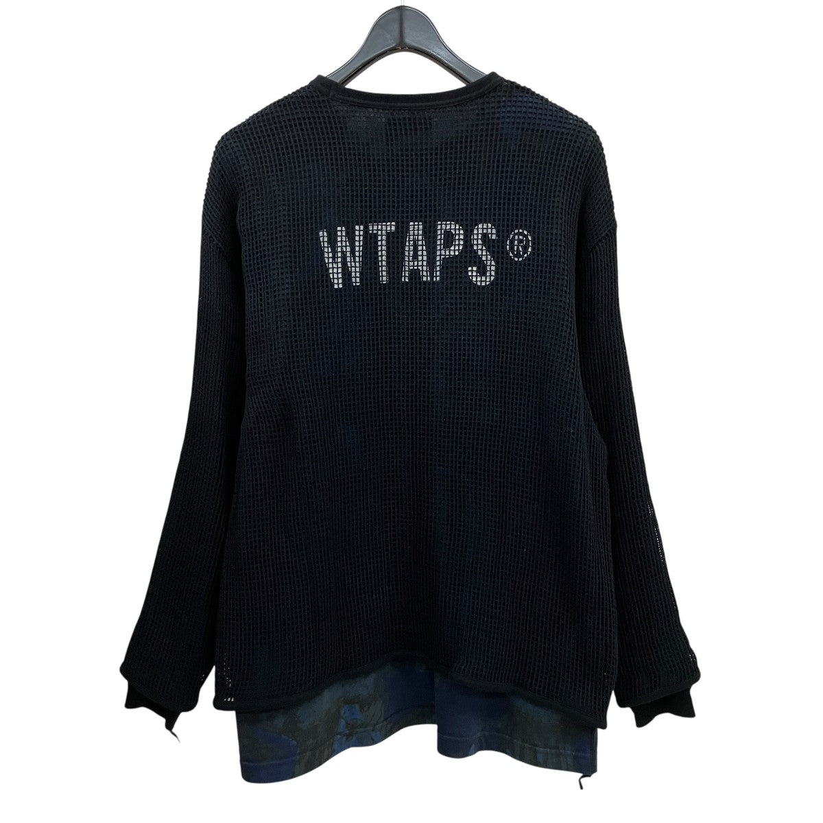 WTAPS GHILL LS COTTONメッシュレイヤードカットソー252ATDT-CSM13 古着・中古-2枚目のアイテム画像