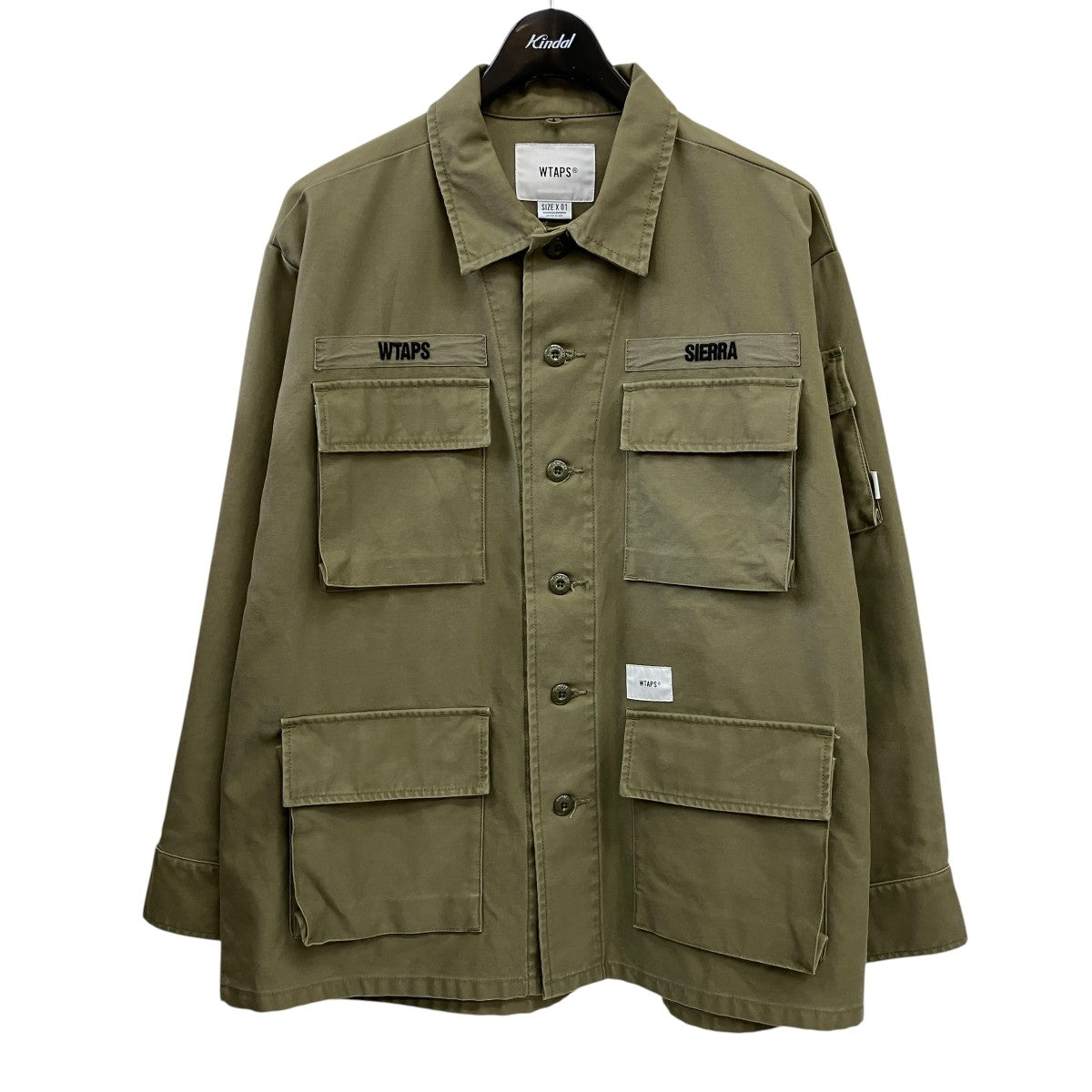 WTAPS ジャングルファティーグジャケット201WVDT-SHM02 古着・中古-1枚目のアイテム画像