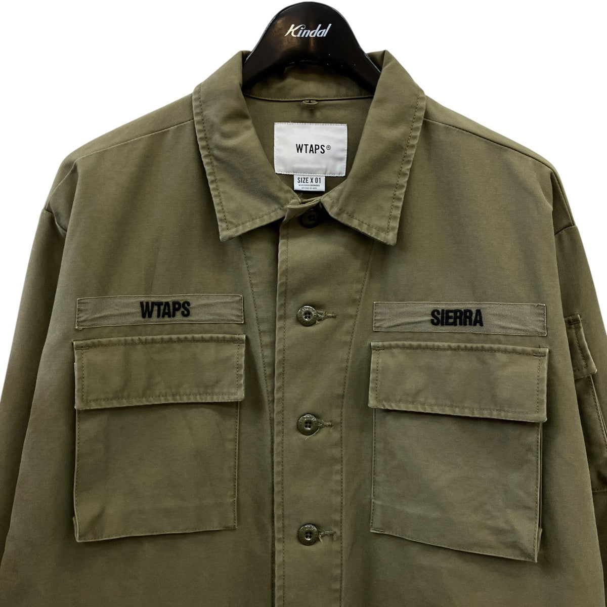 WTAPS ジャングルファティーグジャケット201WVDT-SHM02 古着・中古-3枚目のアイテム画像
