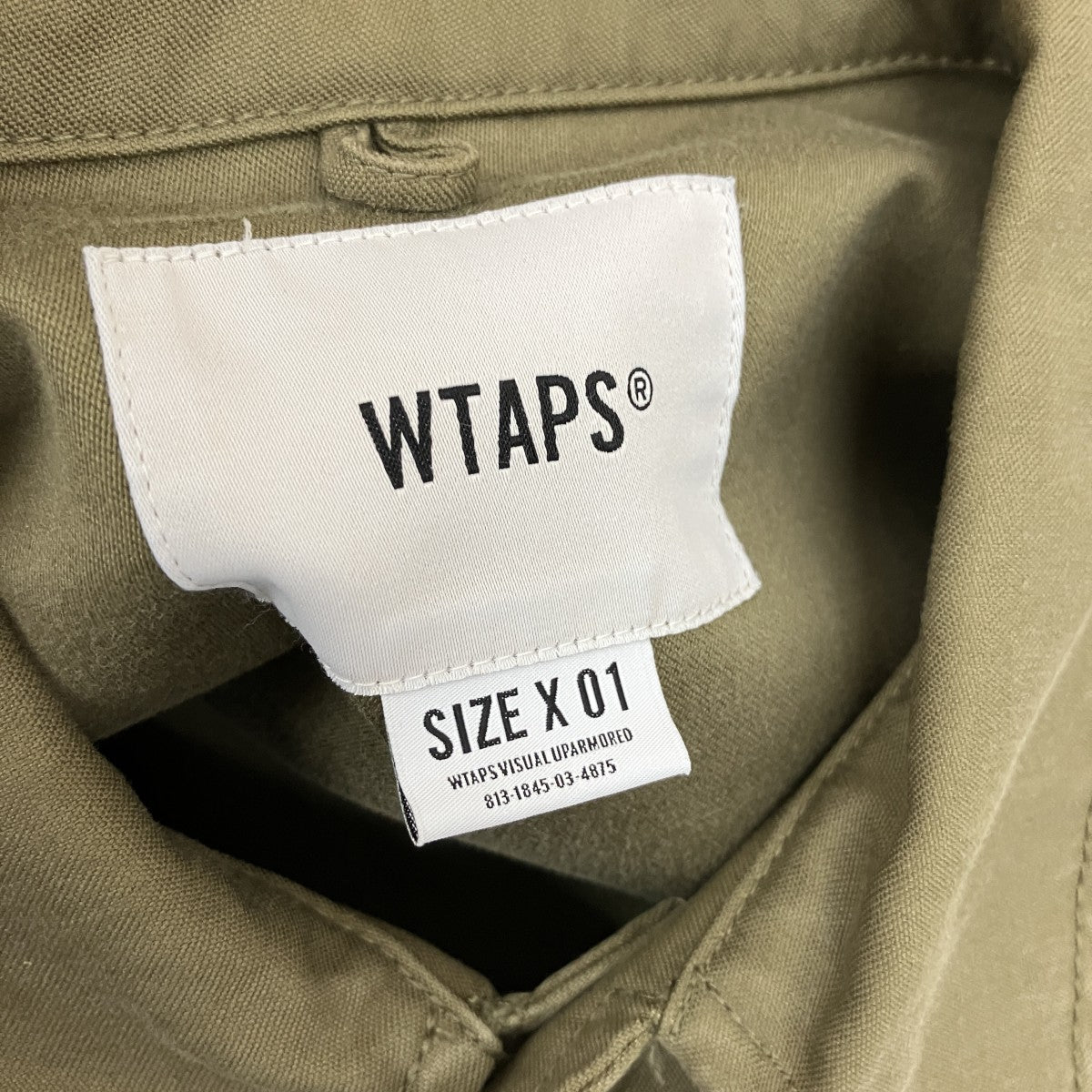 WTAPS ジャングルファティーグジャケット201WVDT-SHM02 古着・中古-5枚目のアイテム画像