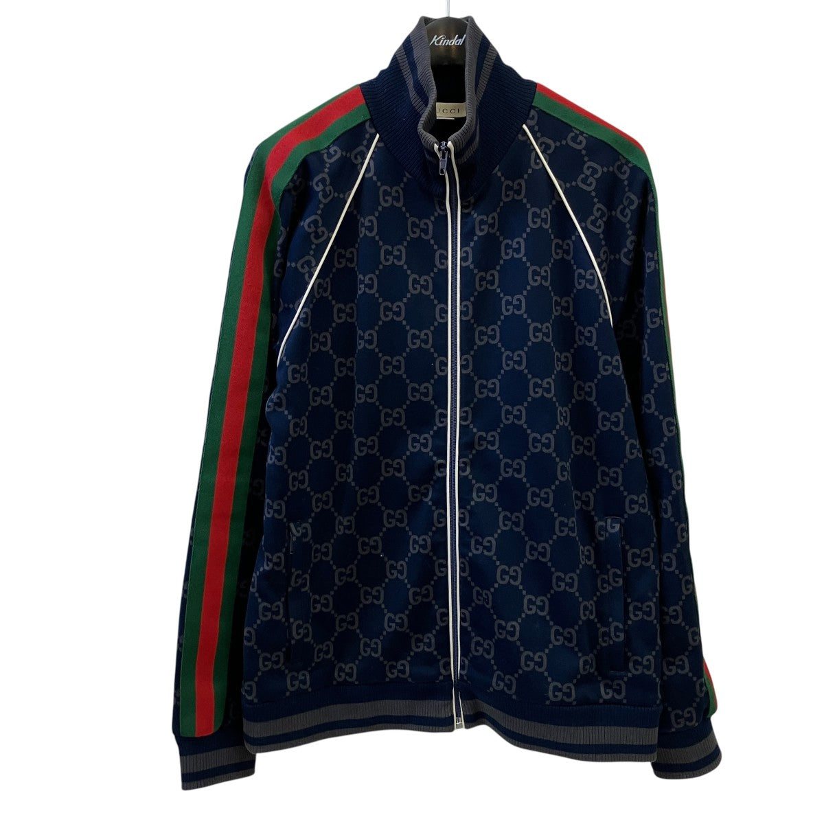 GUCCI GGコットンジャージートラックジャケット695955 古着・中古-1枚目のアイテム画像
