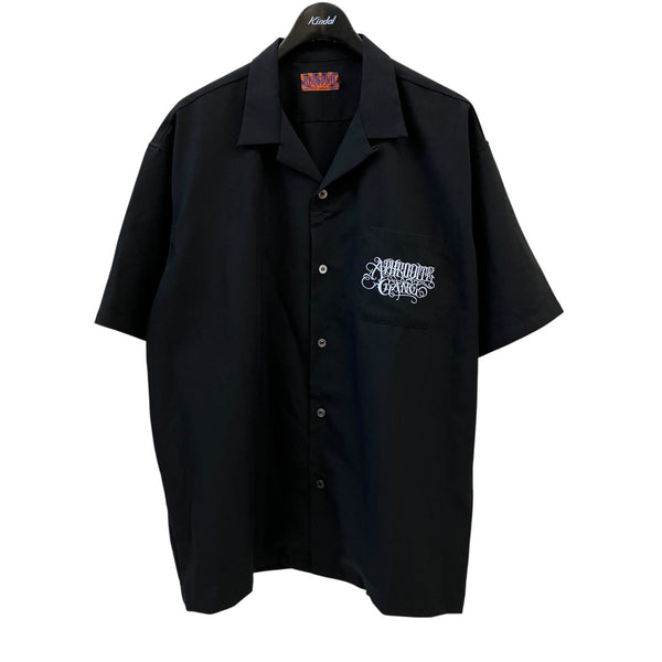 BUDSPOOL(バッズプール) オープンカラーシャツ ブラック サイズ XL