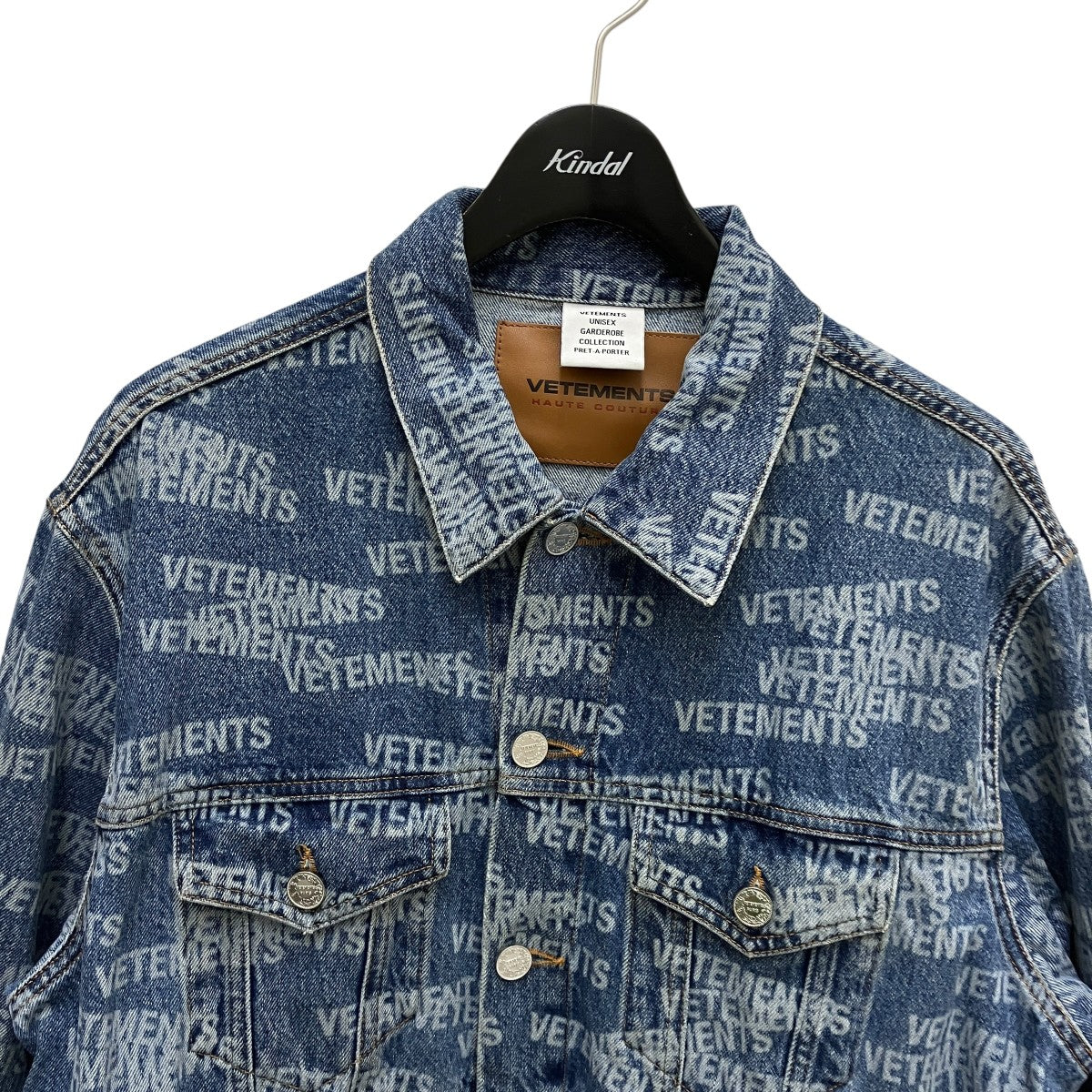 vetements haute couture デニムジャケットUA52JA250B 古着・中古-2枚目のアイテム画像
