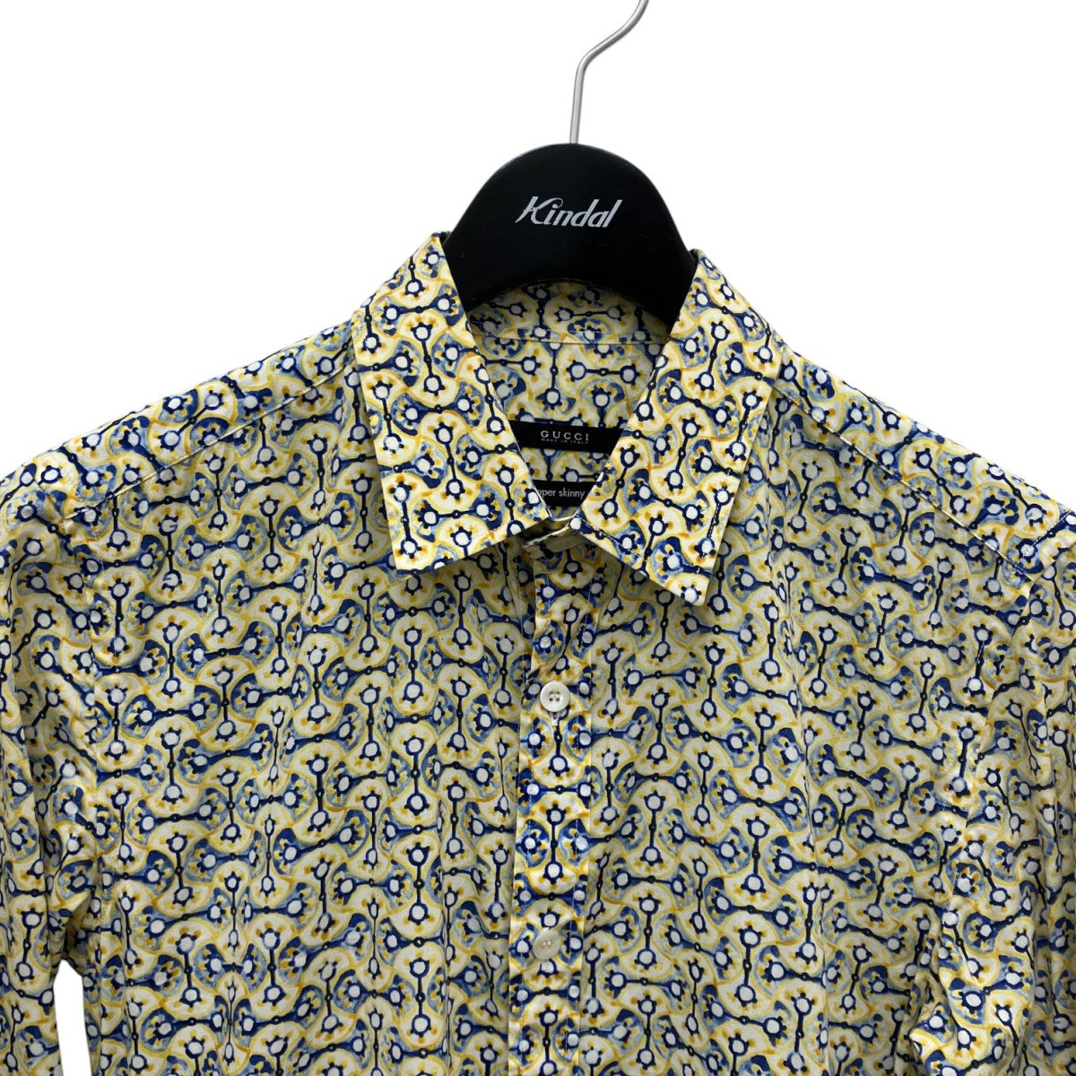 GUCCI 総柄長袖シャツ221841 古着・中古-2枚目のアイテム画像