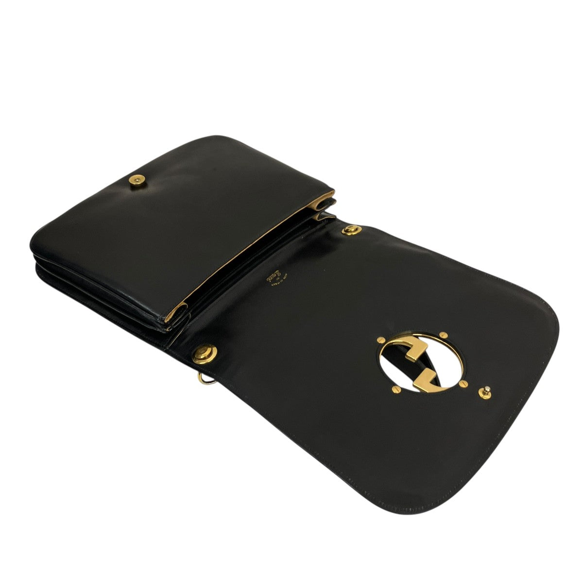 GUCCI(グッチ) OLD インターロッキングワンショルダーバッグ 製造番号