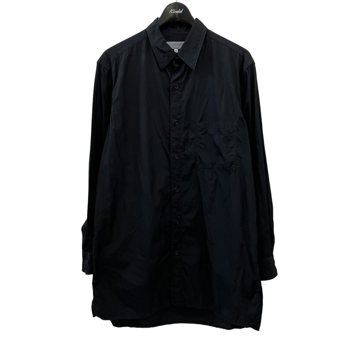 YOHJI YAMAMOTO 定番BIG環縫いブロードシャツHX-B01-001 古着・中古-1枚目のアイテム画像