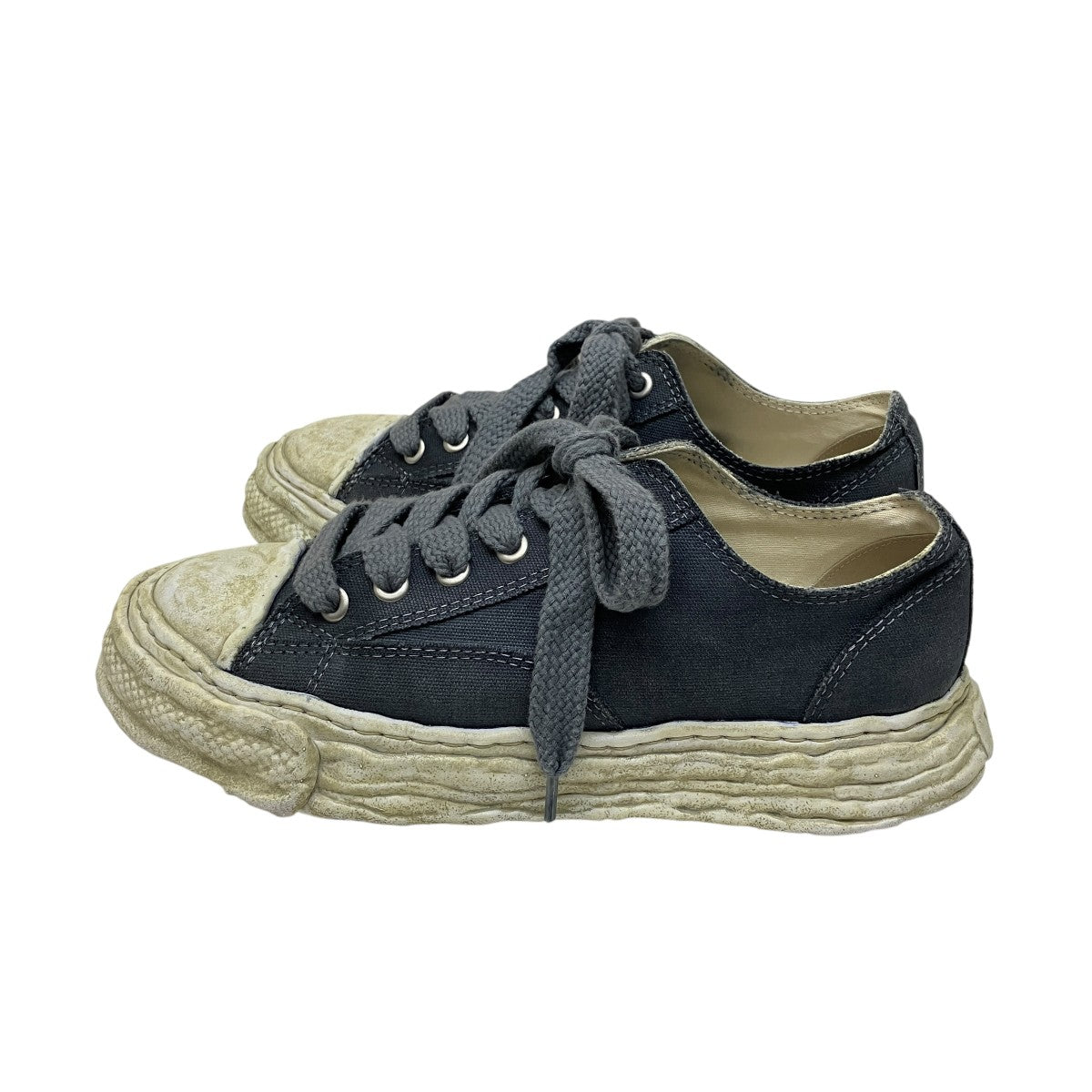 Maison MIHARA YASUHIRO OG Sole Canvas Garment Low-top SneakerスニーカーA12FW706 古着・中古-3枚目のアイテム画像