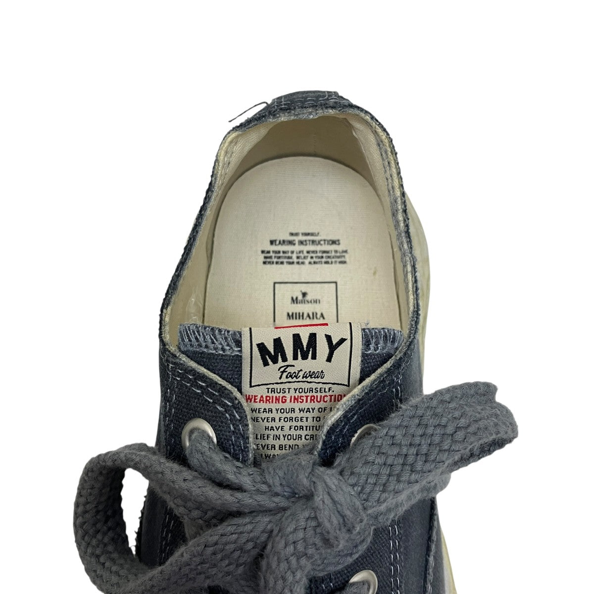 Maison MIHARA YASUHIRO OG Sole Canvas Garment Low-top SneakerスニーカーA12FW706 古着・中古-6枚目のアイテム画像