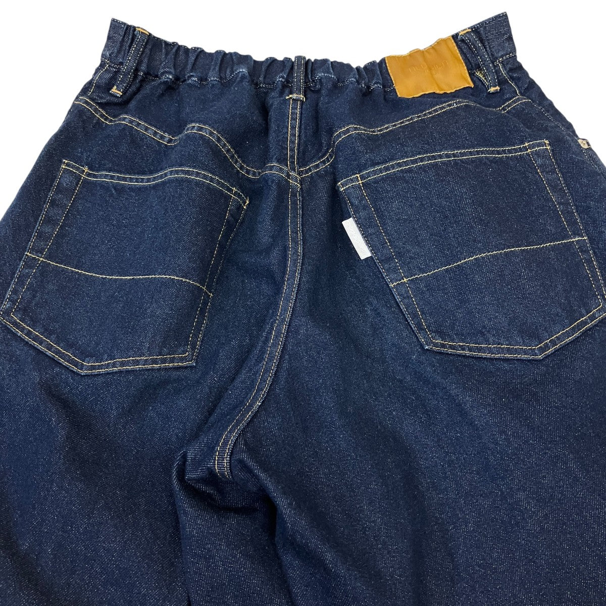 NEON SIGN Wide denim slacks “One wash”デニムパンツN0344OW 古着・中古-4枚目のアイテム画像