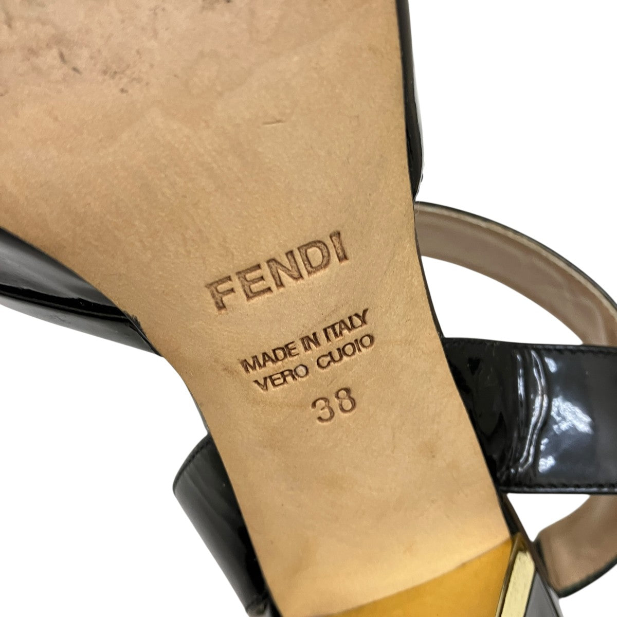 FENDI エナメルサンダル 古着・中古-7枚目のアイテム画像