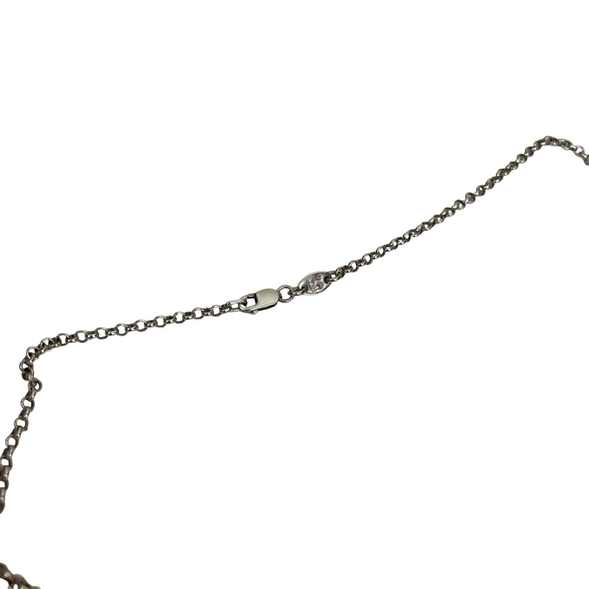 CHROME HEARTS シルバーネックレスROLL CHAIN 18 古着・中古-4枚目のアイテム画像