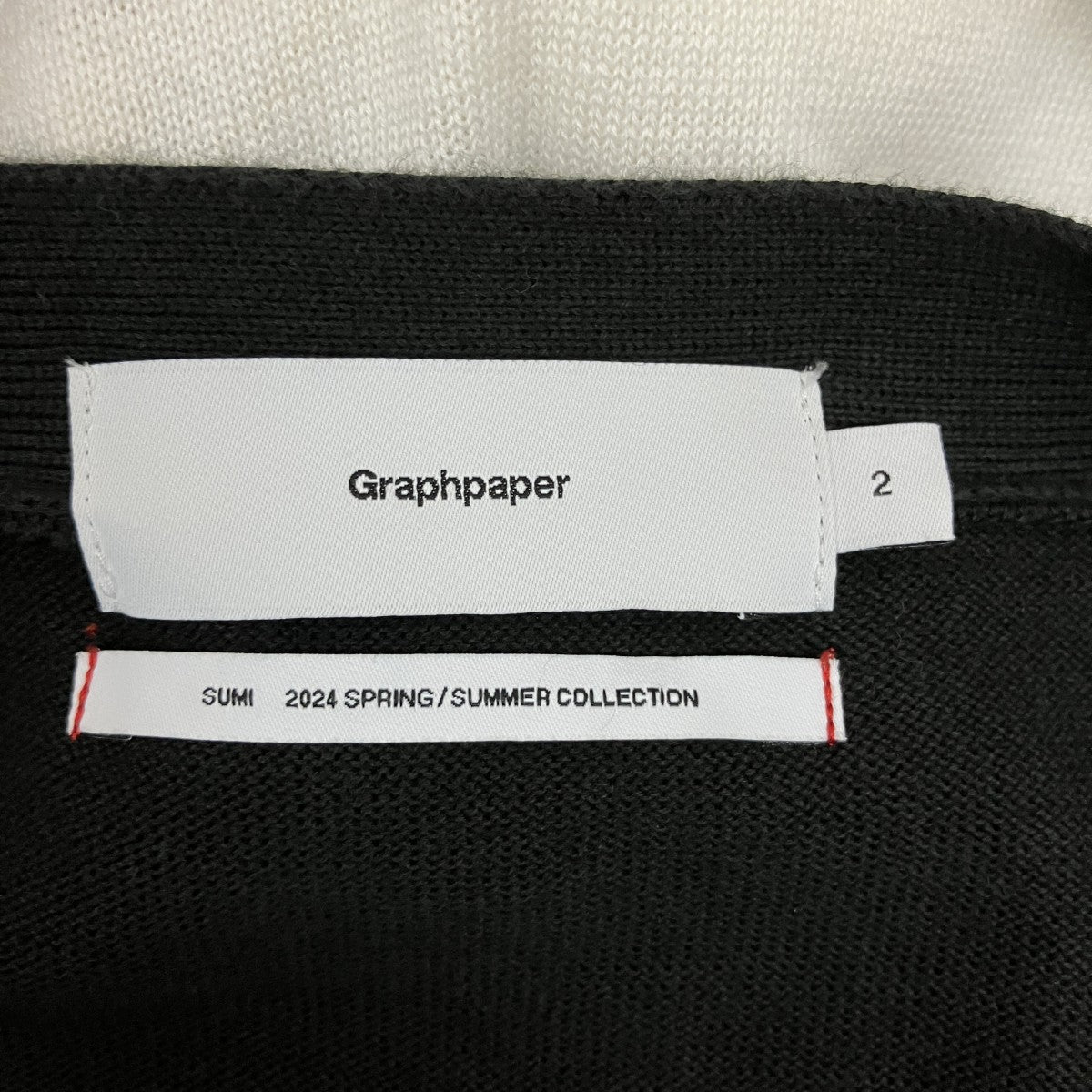 Graphpaper グラデーション薄手カーディガンGU241-80252C 古着・中古-5枚目のアイテム画像