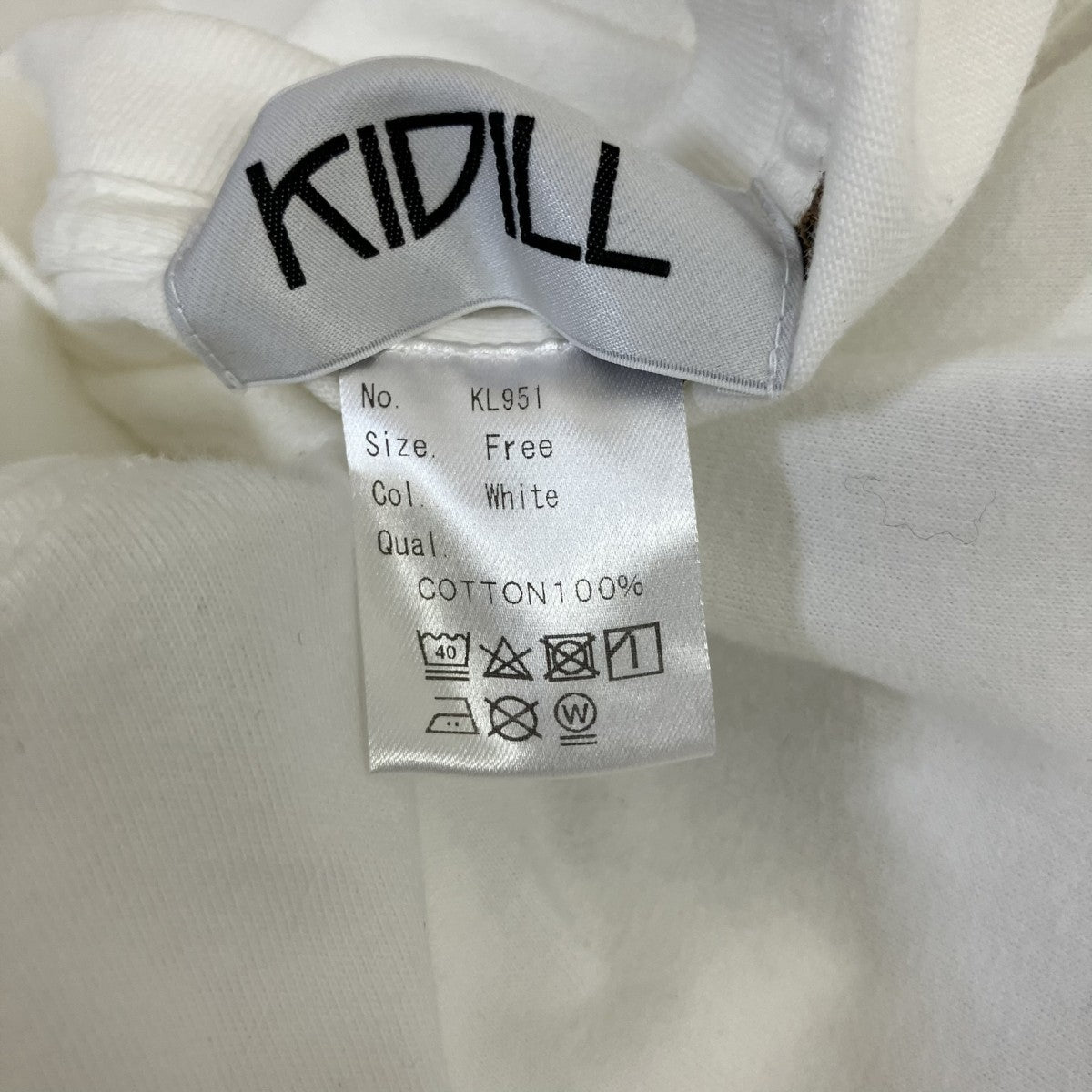 KIDILL TシャツKL951 古着・中古-4枚目のアイテム画像