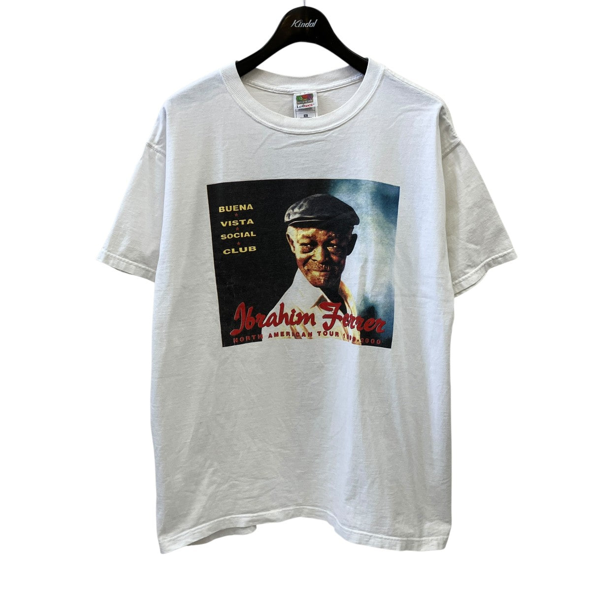 FRUIT OF THE LOOM BUENA VISTA SOCIAL CLUB 00’ｓvintageTシャツ 古着・中古-1枚目のアイテム画像