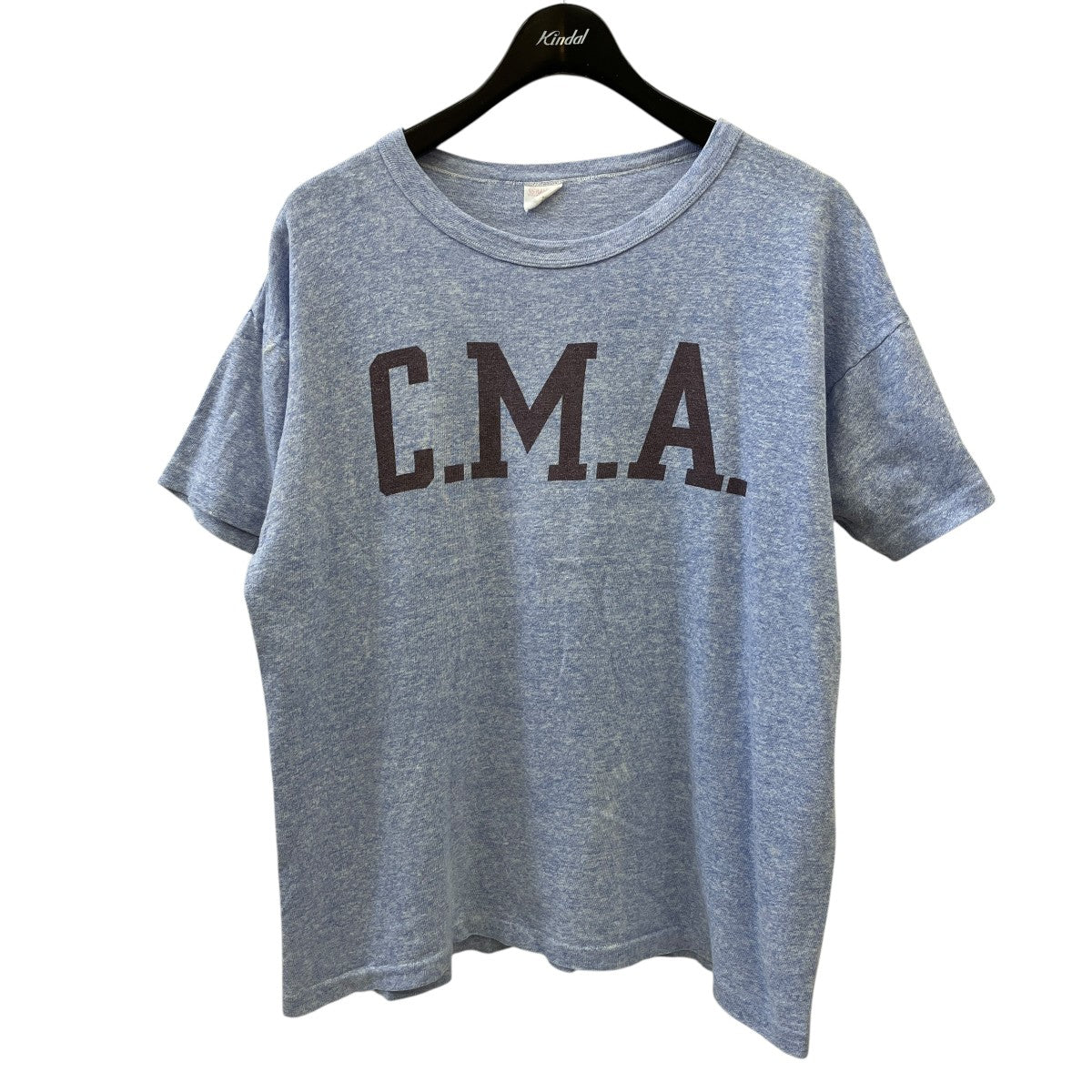 Champion ランタグ 60’ｓvintage 霜降り染み込みTシャツ 古着・中古-1枚目のアイテム画像