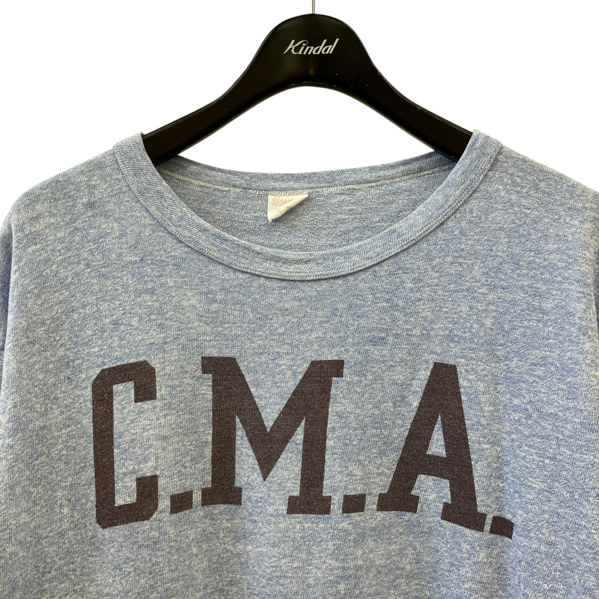 Champion ランタグ 60’ｓvintage 霜降り染み込みTシャツ 古着・中古-3枚目のアイテム画像
