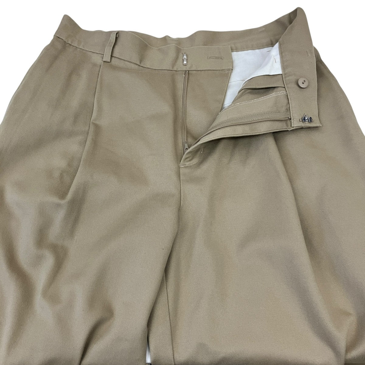CLOTH＆CROSS ワイドチノパンツ 古着・中古-3枚目のアイテム画像