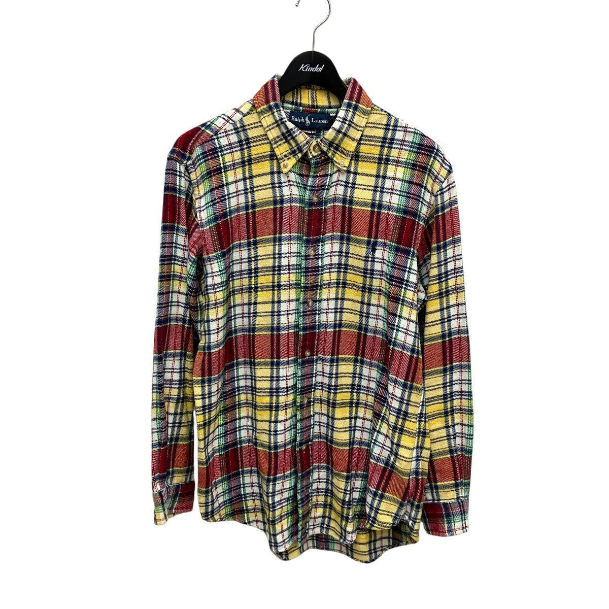 RALPH LAUREN チェック長袖シャツ 古着・中古-1枚目のアイテム画像