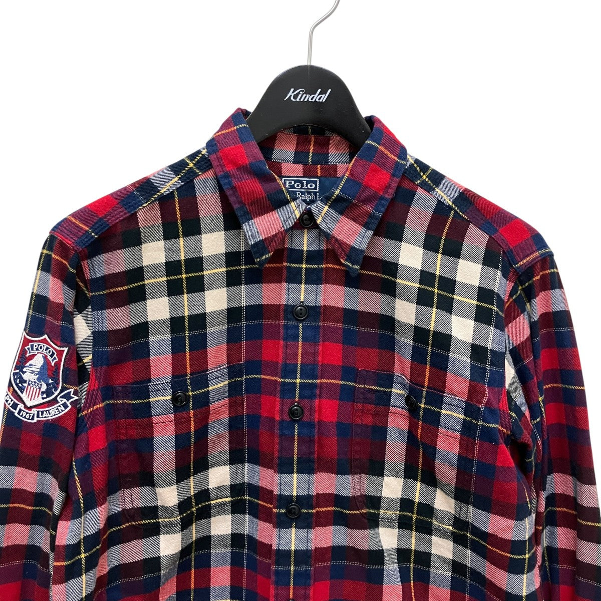POLO RALPH LAUREN チェック長袖シャツHS-RL-HW0544 古着・中古-2枚目のアイテム画像
