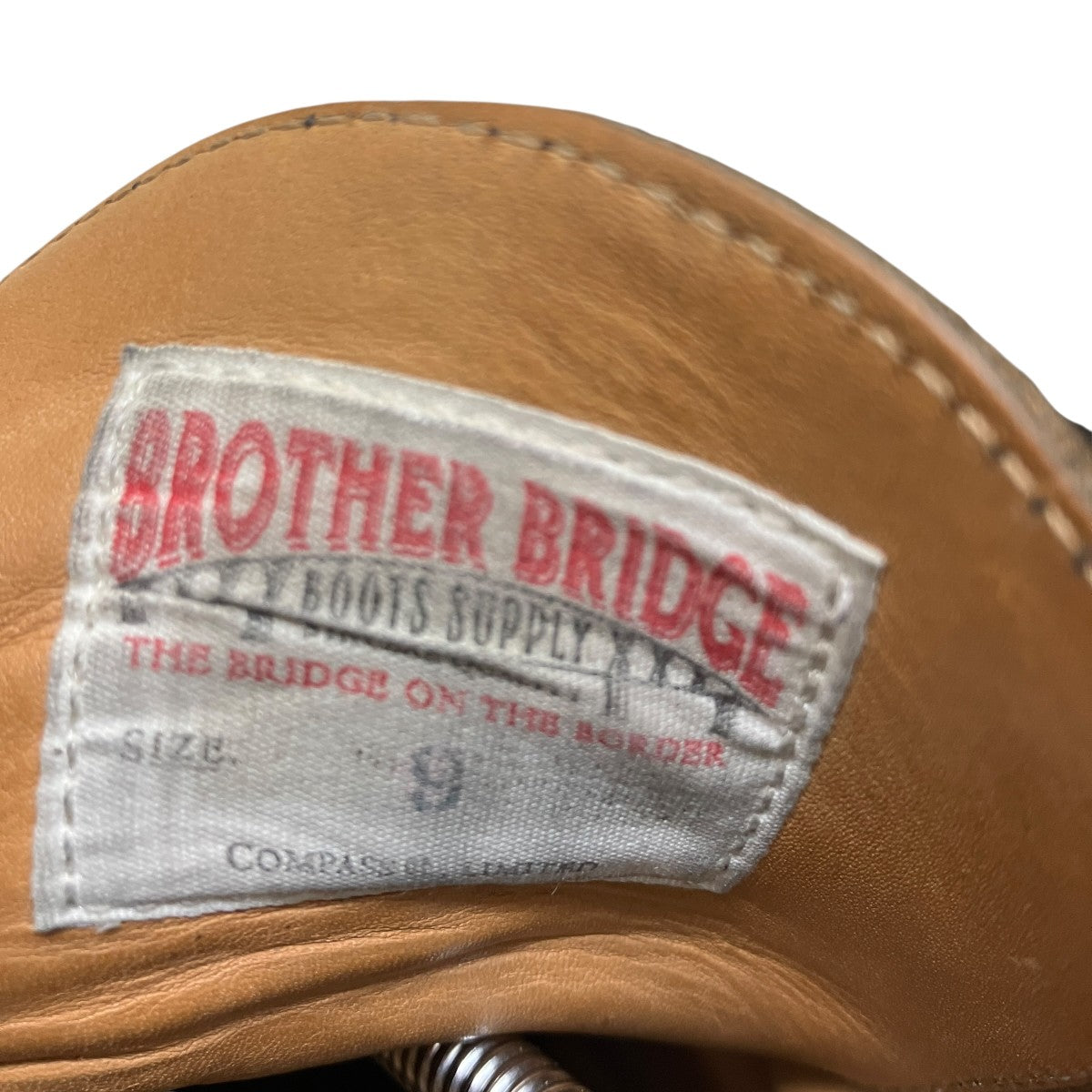 BROTHER BRIDGE ラインマンブーツBBB-S009-DYB 古着・中古-9枚目のアイテム画像