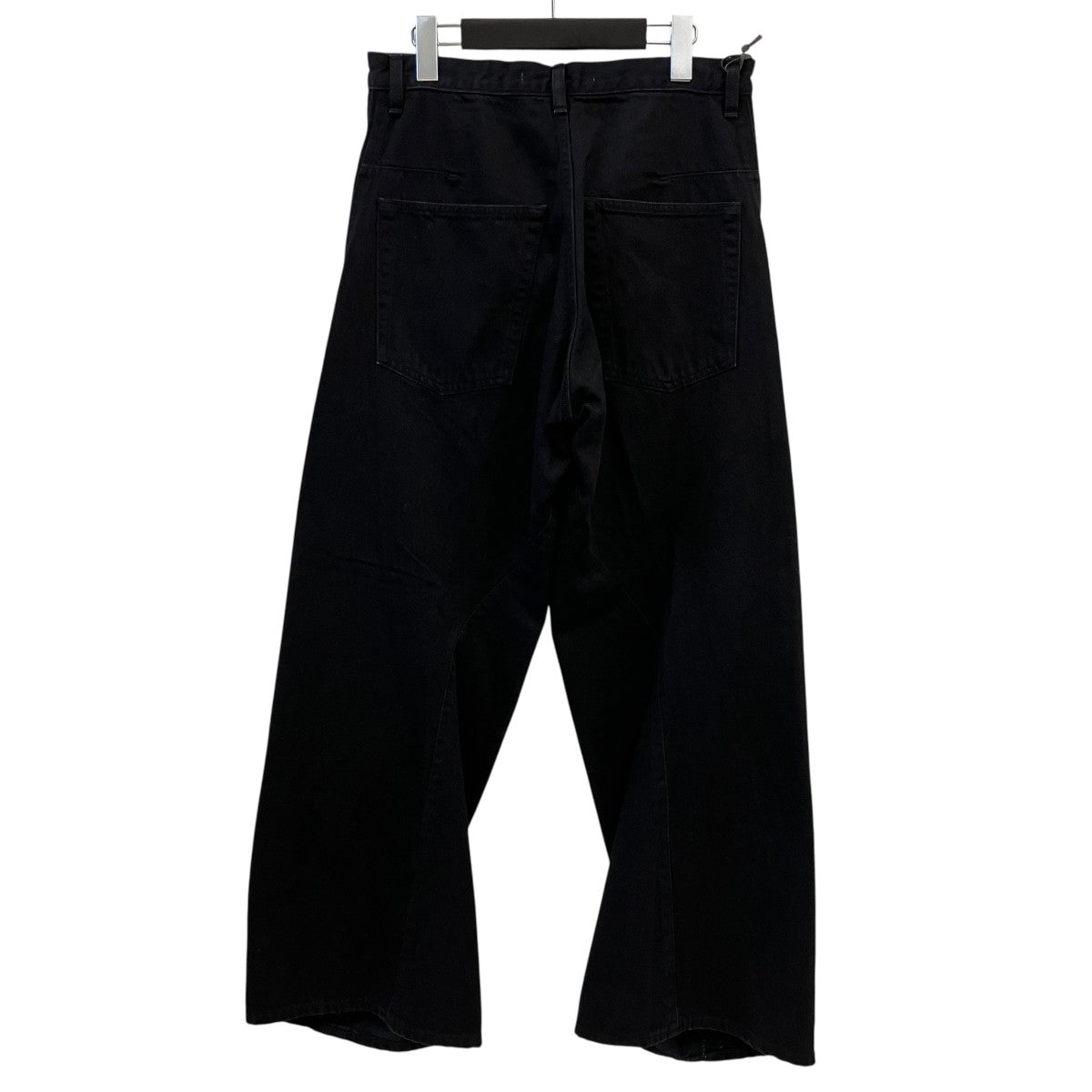 NVRFRGT 3D TWISTED WIDE LEG JEANSワイドデニムパンツNF251P14C 古着・中古-2枚目のアイテム画像
