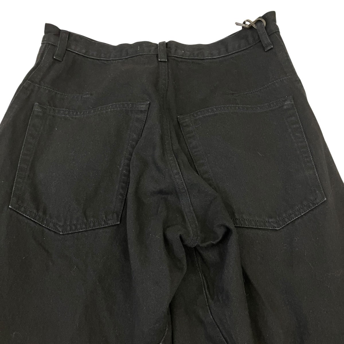 NVRFRGT 3D TWISTED WIDE LEG JEANSワイドデニムパンツNF251P14C 古着・中古-4枚目のアイテム画像