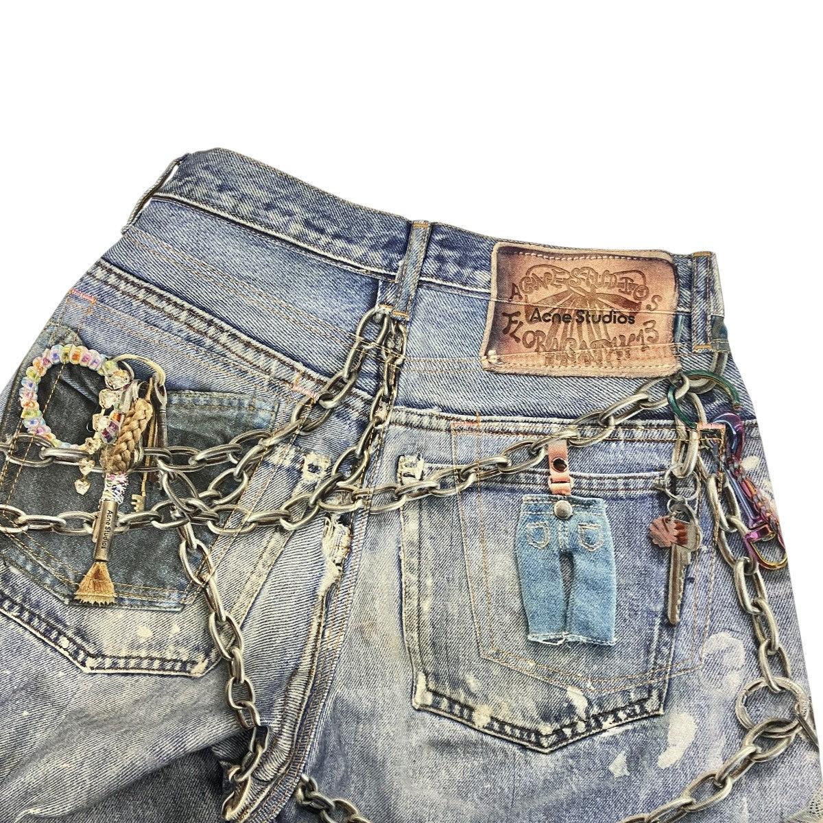 ACNE STUDIOS ルーズフィットトラウザーズ - 1981デニムパンツFN-MN-TROU001020 古着・中古-4枚目のアイテム画像