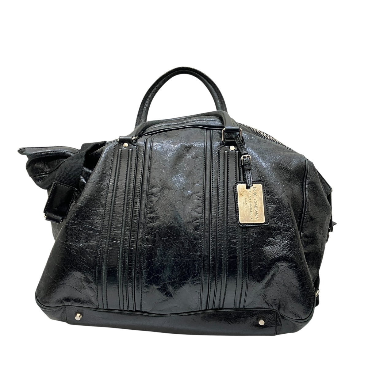 DOLCE ＆ GABBANA ショルダー付ボストンバッグ 古着・中古-1枚目のアイテム画像