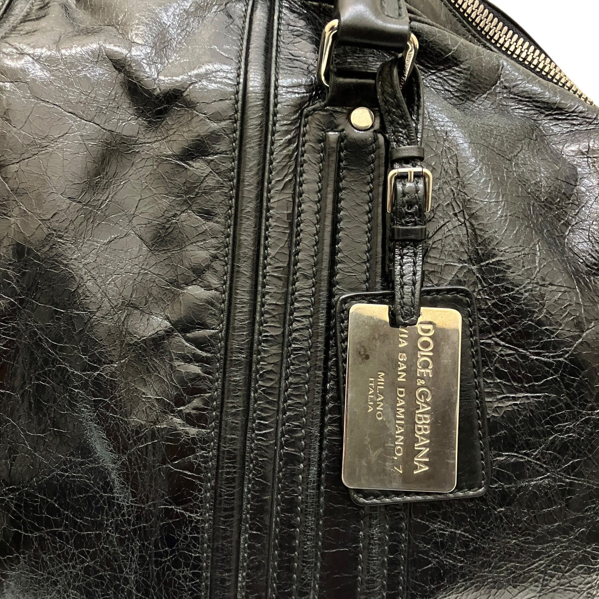 DOLCE ＆ GABBANA ショルダー付ボストンバッグ 古着・中古-6枚目のアイテム画像