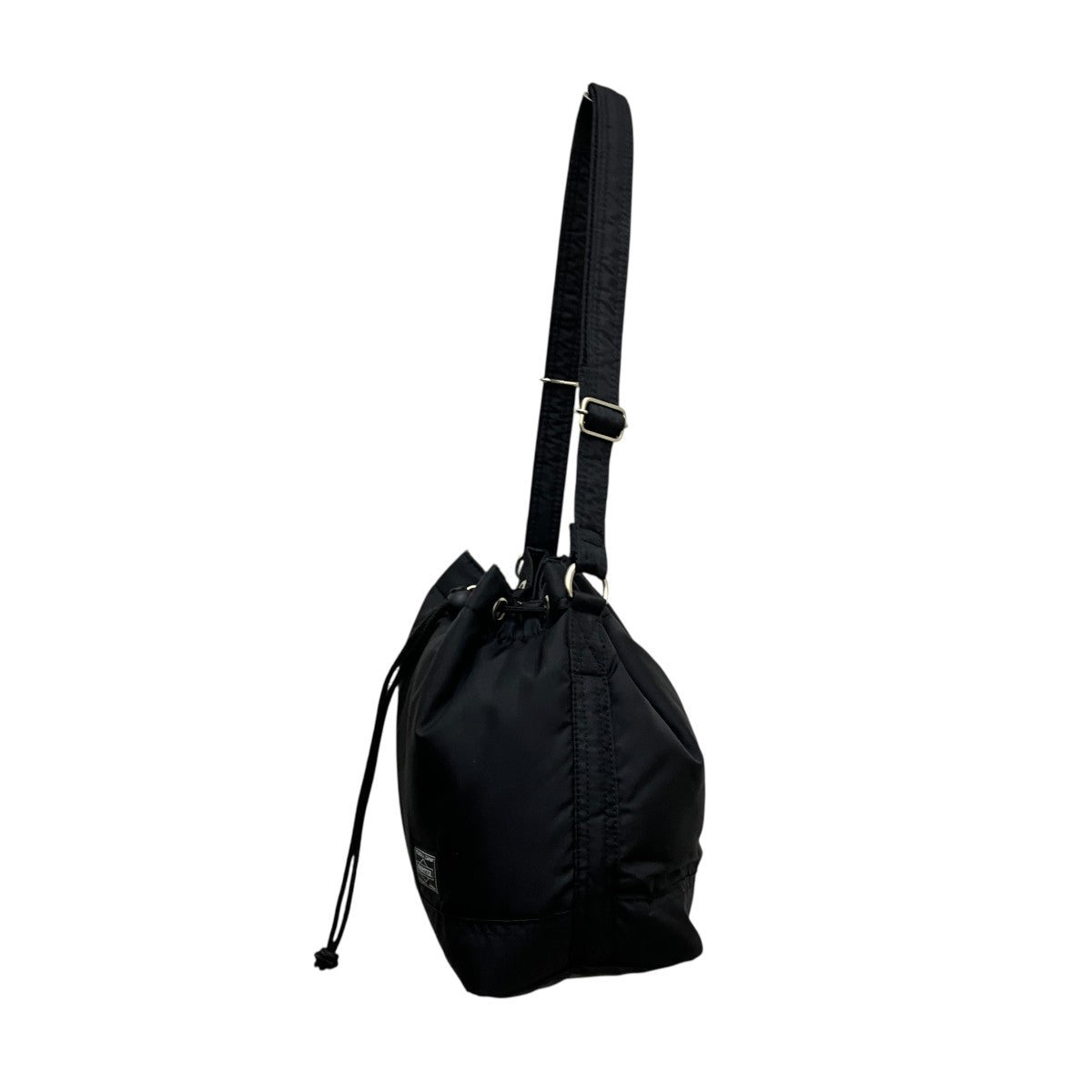 PORTER×COMME des GARCONS 巾着ショルダーバッグLZ-K 201 古着・中古-2枚目のアイテム画像