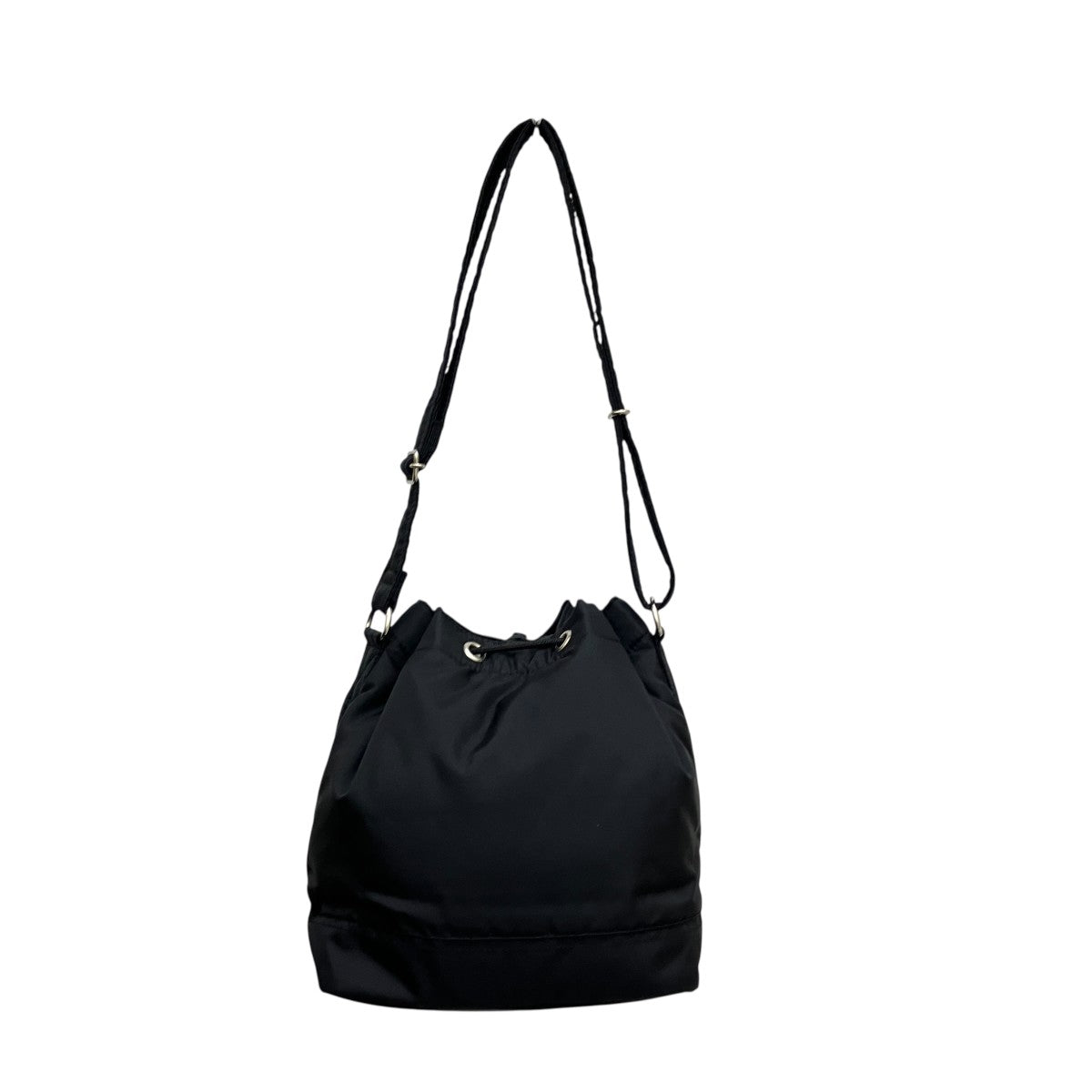 PORTER×COMME des GARCONS 巾着ショルダーバッグLZ-K 201 古着・中古-3枚目のアイテム画像