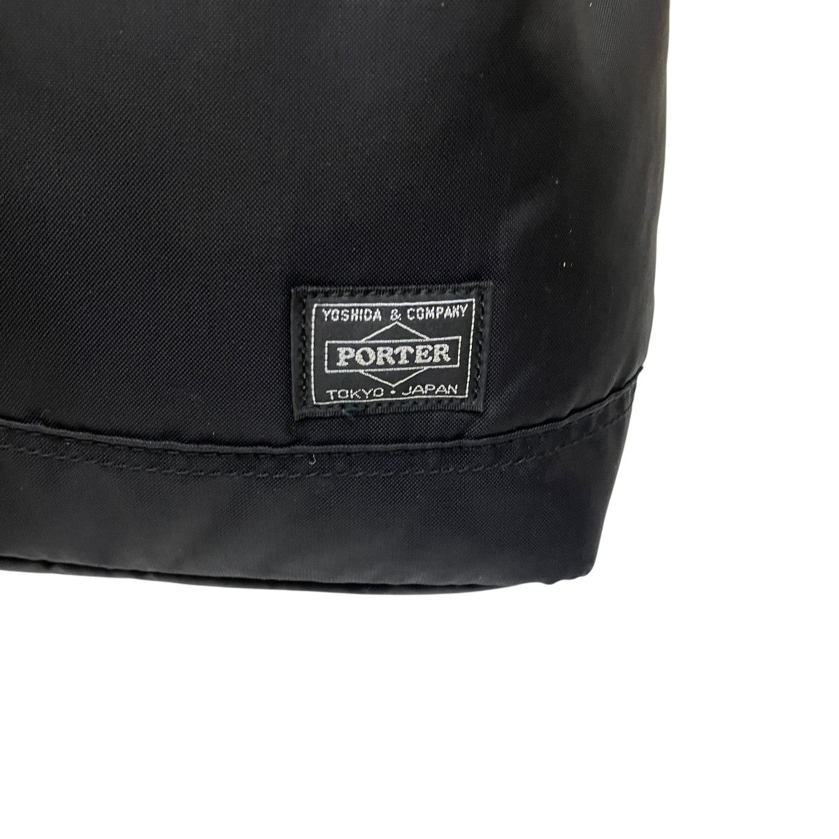 PORTER×COMME des GARCONS 巾着ショルダーバッグLZ-K 201 古着・中古-5枚目のアイテム画像