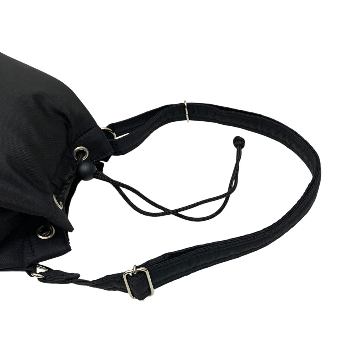 PORTER×COMME des GARCONS 巾着ショルダーバッグLZ-K 201 古着・中古-6枚目のアイテム画像