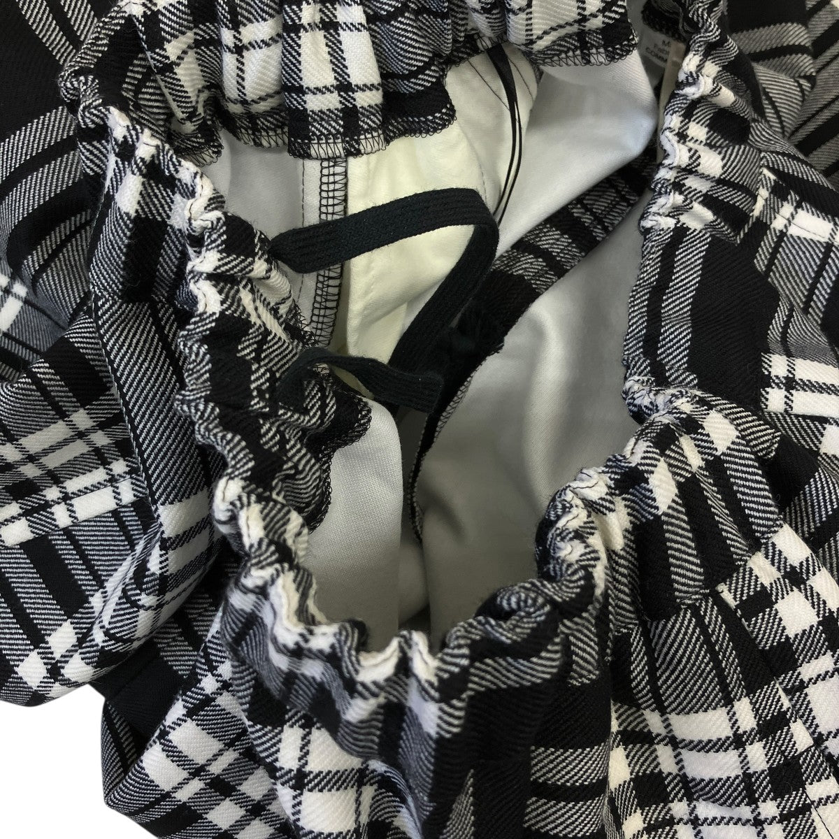 COMME des GARCONS チェックハーフパンツGP-P010 古着・中古-4枚目のアイテム画像